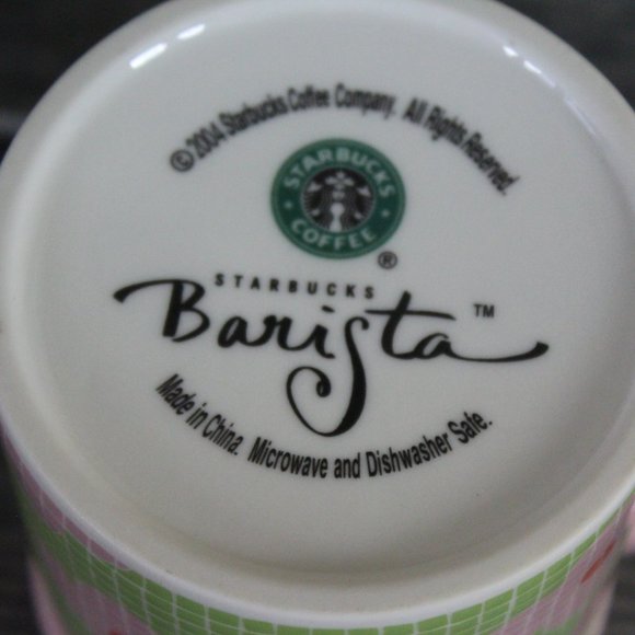 Starbucks Coffee Cup 2004 Barista and 1 Midcentry Vintage Mug-KL1A - Picture 5 of 8